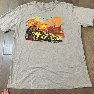 Disney Parks Mickey's Not-So-Scary Halloween Party 2016 T-Shirt Gray L